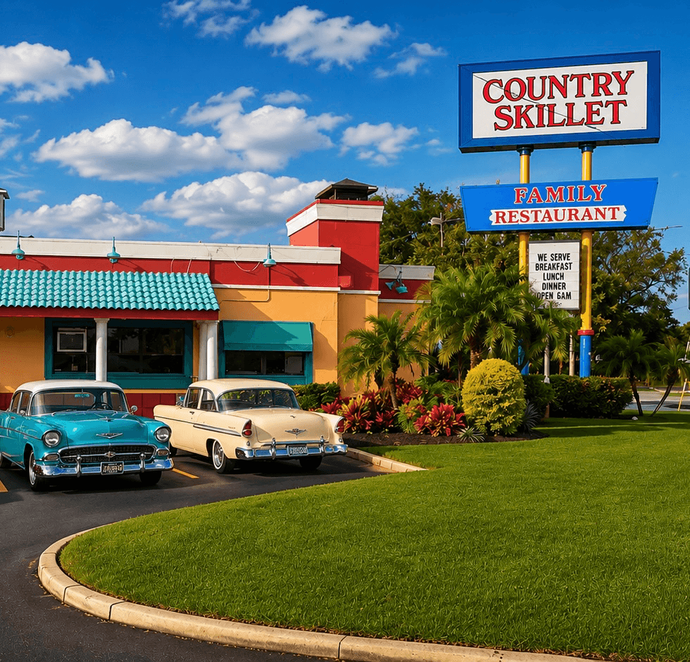 Country Skillet Restaurant - Best Diner In Clearwater, Florida. Restaurant in Clearwater, Florida
